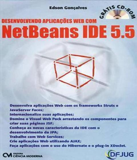 Imagem de Desenvolvendo aplicacoes web com netbeans ide 5.5 - CIENCIA MODERNA