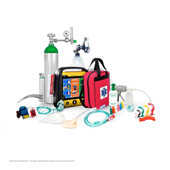 Desfibrilador Externo Automático Dea + Kit Bls/acls Toth