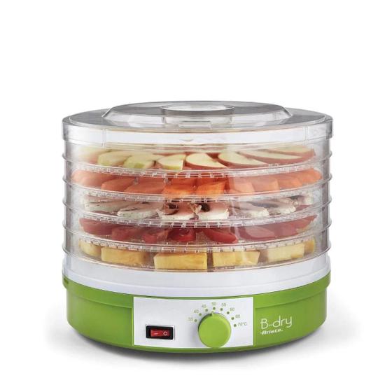 Desidratador De Alimentos Ariete B-Dry 5 Bandejas 245W Menor preço em Desidratador De Alimentos Ariete B-Dry 5 Bandejas 245W