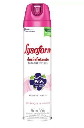 Imagem de Desifetante LYSOFORM Aerosol Lembranças da Infância 360ml