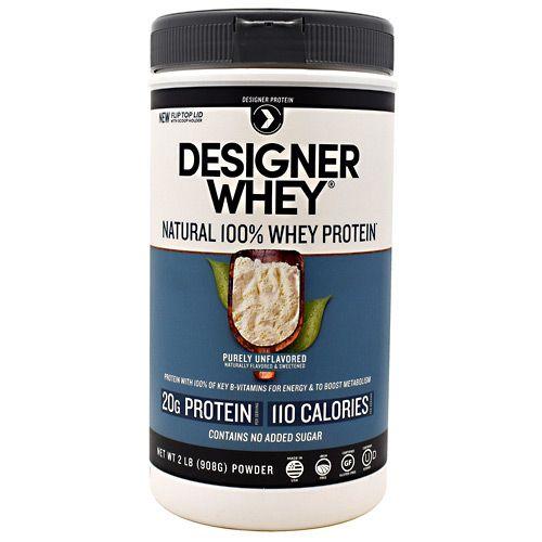 Imagem de Designer Whey Protein Natural 2 lb da Designer Whey (pacote com 4)