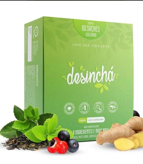 Imagem de Desinchá Dia Antioxidante Leve e Refrescante 60 Sachês