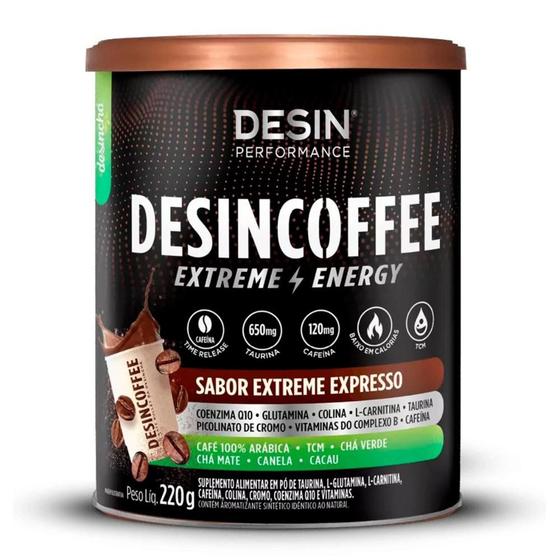 Imagem de Desincoffee Extreme Energy Café Expresso - Desinchá Sabor Expresso