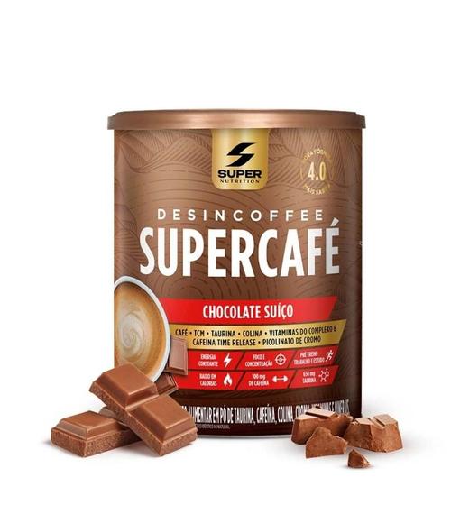 Imagem de Desincoffee Supercafé Chocolate Suíço Super Nutrition 220g