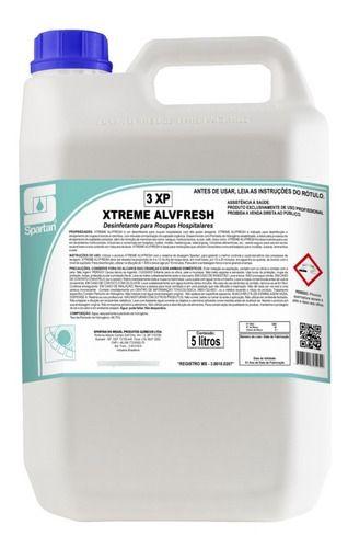 Imagem de Desinfetante Alvejante Hospitalar Xtreme Alvfresh 5l Spartan