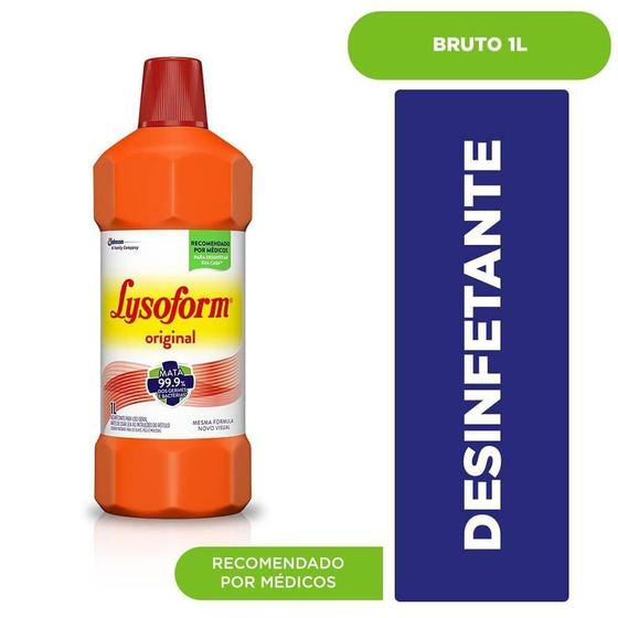 Imagem de Desinfetante Bruto Original Lysoform 1 Litro