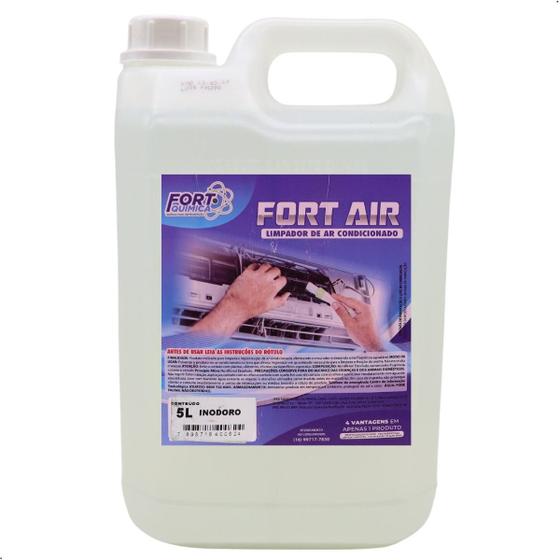 Imagem de Desinfetante fort air ação bactericida fresh air 5 litros 