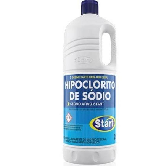 Imagem de Desinfetante limpeza pesada  "hipoclorito de sódio 2l " - start