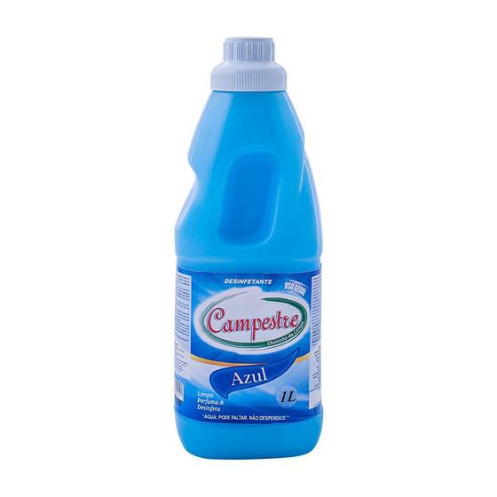Imagem de Desinfetante Líquido Campestre Azul Limpa Perfuma 1l