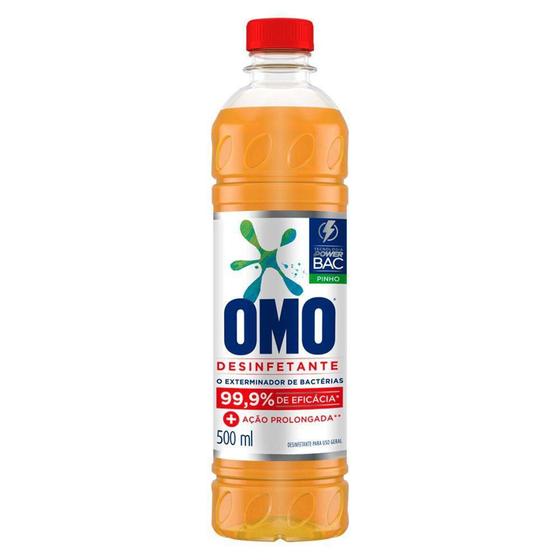 Imagem de Desinfetante Líquido Omo Ação Prolongada Pinho 500ml