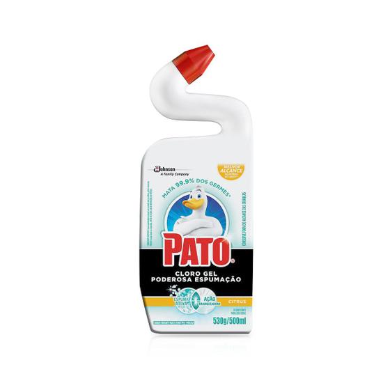 Imagem de Desinfetante Liquido Pato Cloro Gel Citrus