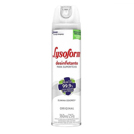 Imagem de Desinfetante Lysoform Aerosol Original 360ML