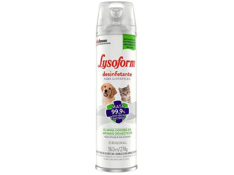 Imagem de Desinfetante Lysoform Pets Original 360ml