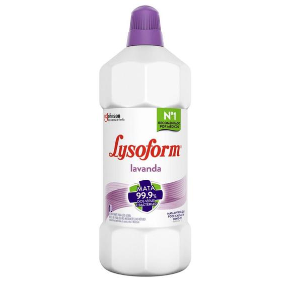 Imagem de Desinfetante Lysoform Uso Geral Lavanda 1l