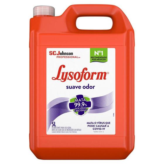 Imagem de Desinfetante Lysoform Uso Geral Odor Suave 5L