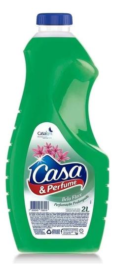 Desinfetante Multiuso Casa & Perfume Bela Flore 2L Limpa, Desinfeta e Higieniza Lar