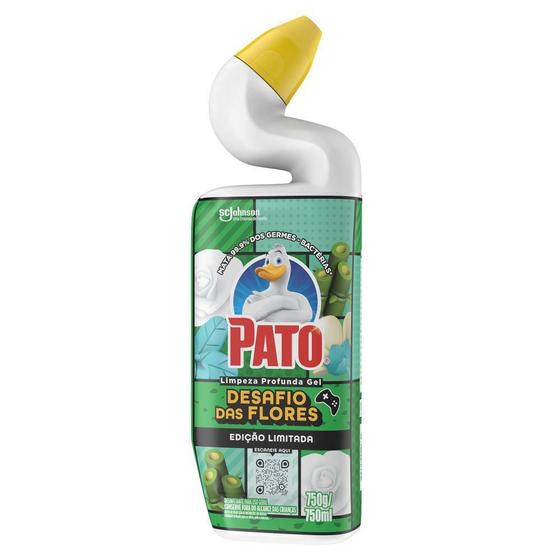 Imagem de Desinfetante para Uso Geral Pato Limpeza Profunda Desafio das Flores Squeeze 750ml