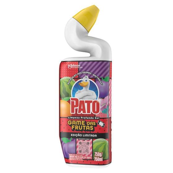 Imagem de Desinfetante para Uso Geral Pato Limpeza Profunda Games das Frutas Squeeze 750ml