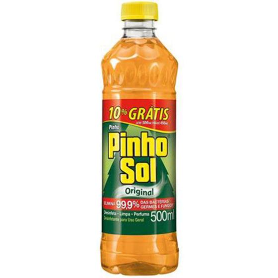 Imagem de Desinfetante Pinho Sol Original Leve 500ml Pague 400ml