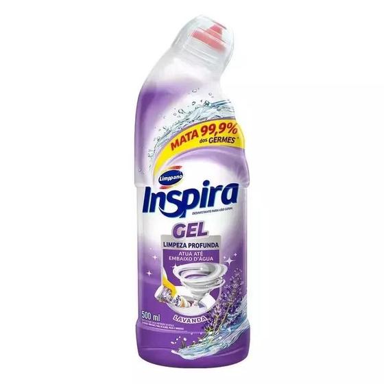 Imagem de Desinfetante Sanitário Inspira Lavanda Gel 500ml