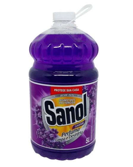 Imagem de Desinfetante sanol  lavanda 5l