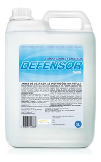 Imagem de Desinfetante Talco Defensor 5 Litros Silver Silver Chemical