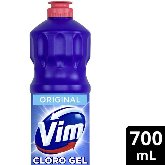 Imagem de Desinfetante Vim Multiuso Cloro Gel Original 700ml