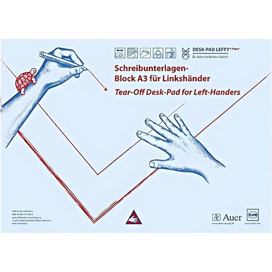 Imagem de Desk Pad para Canhotos Grande 53x40cm com 20 Folhas Kum