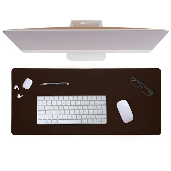 Imagem de Deskpad MousePad 90x40cm Mesa Escritorio Gamer Office Alta Qualidade Elegante