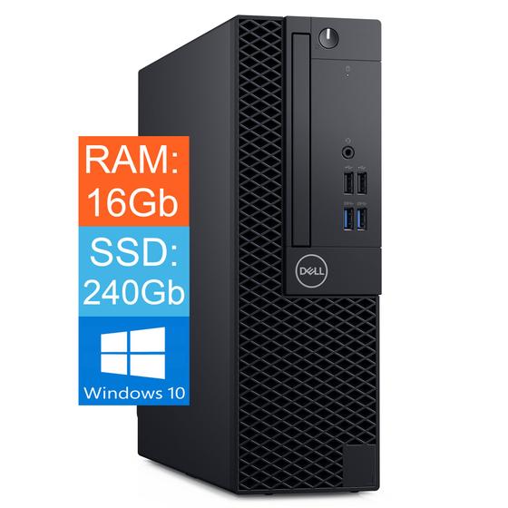 Imagem de Desktop Dell Core i5 9 Geração 16GB DDR4 SSD 240Gb