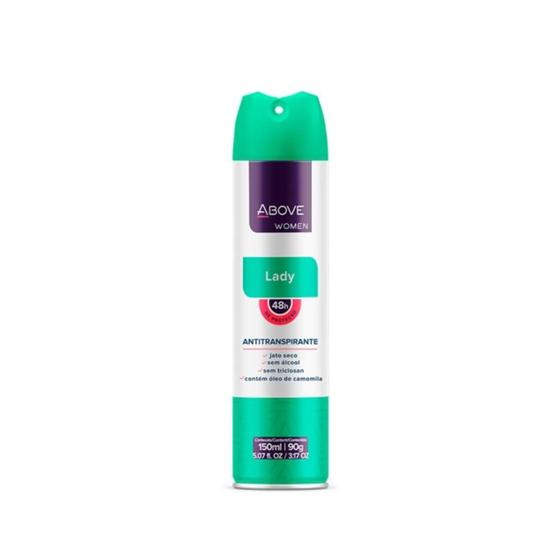 Imagem de Desodorante Above Aero Fem Lady 150Ml