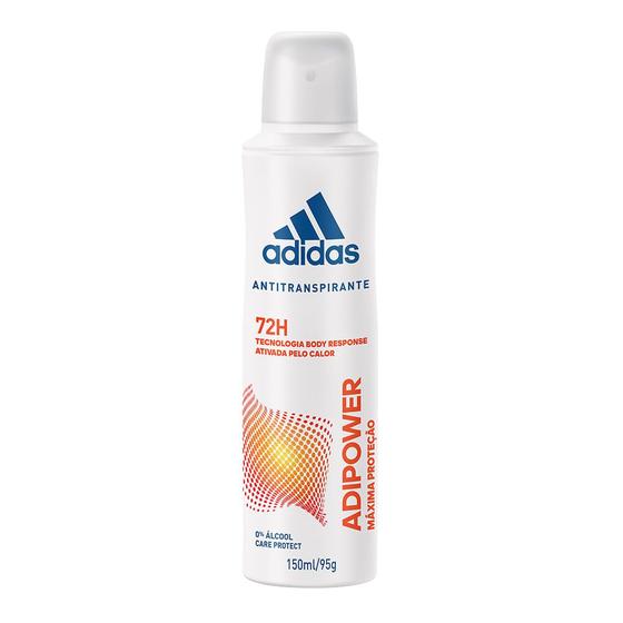Imagem de Desodorante Adidas Adipower Aerosol Antitranspirante 72h com 150ml