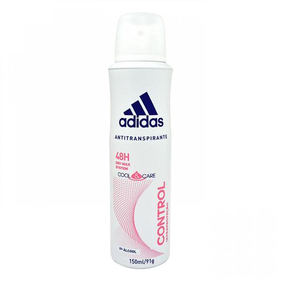 Imagem de Desodorante Adidas Aerossol Feminino Control 150ml