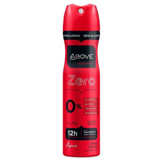 Imagem de Desodorante Aero Above Feel Free Sem Alumínio 150ml Feminino