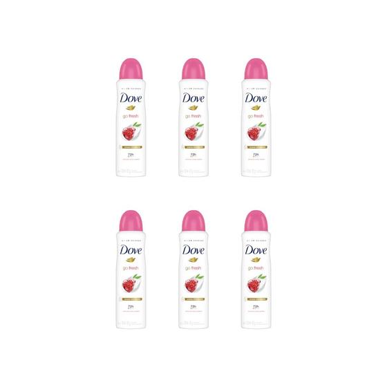 Imagem de Desodorante Aero Dove 150ml Fem Go Fresh Roma/Verb-Kit C/6un