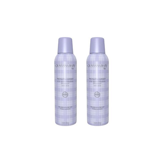 Imagem de Desodorante Aero Giovanna Baby 150ml Lilac-Kit C/2un