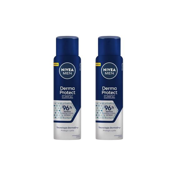 Imagem de Desodorante Aero Nivea 150ml Clinical Derma Protect-Kit2un