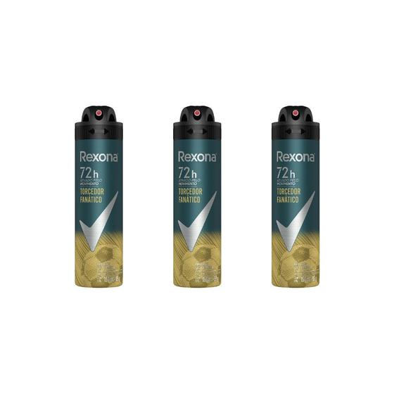 Imagem de Desodorante Aero Rexona 150ml Masc Torc Fanatico-Kit C/3un