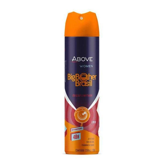 Desodorante Aerosol Above Feminino BBB21 Lider - 150 Ml Menor preço em Desodorante Aerosol Above Feminino BBB21 Lider - 150 Ml