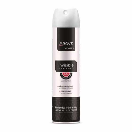 Imagem de Desodorante Aerosol Above Invisible women 150Ml