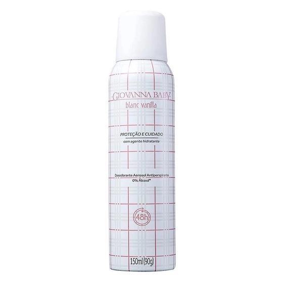 Imagem de Desodorante Aerosol Giovanna Baby Blanc Vanilla 150ml