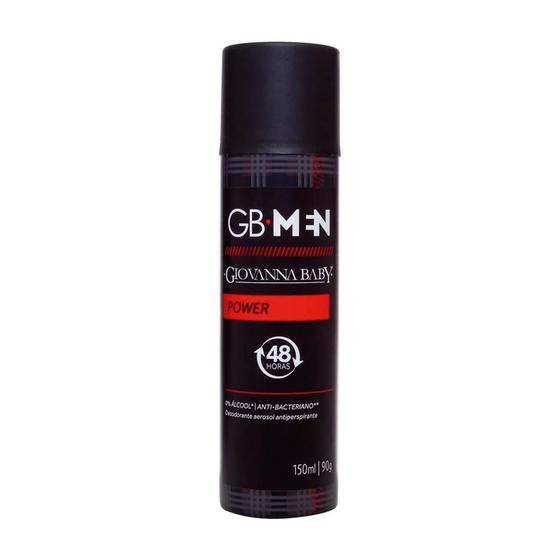 Imagem de Desodorante Aerosol Giovanna Baby Gb Men Power 150Ml