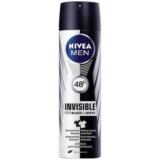 Imagem de Desodorante Aerosol Nivea Men Black & White 150ml