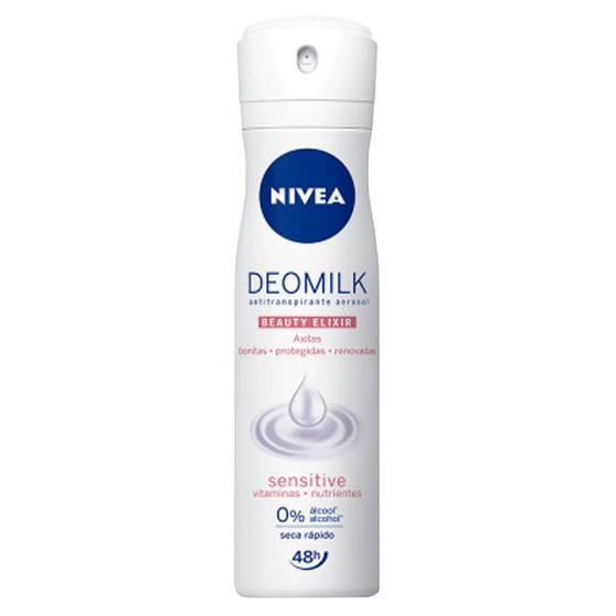 Imagem de Desodorante Aerosol Nivea Milk Sensitive 150ml