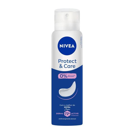 Imagem de Desodorante Aerosol Nivea Protect & Care 150ml