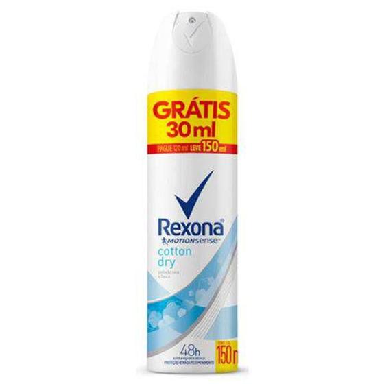 Imagem de Desodorante Aerosol Rexona 150g Gts 30ml