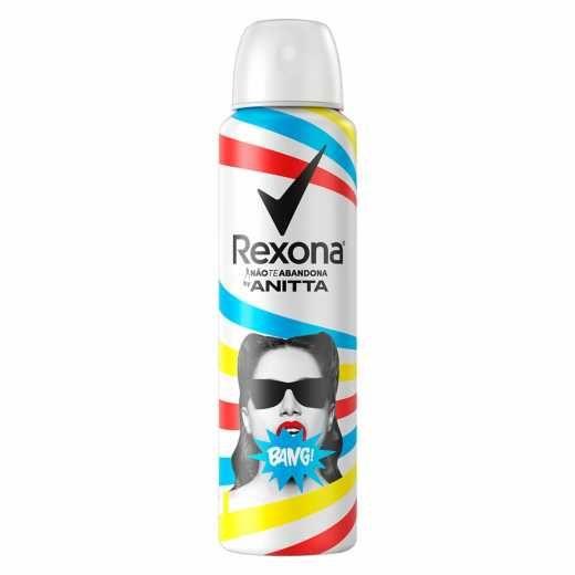 Desodorante Aerosol Rexona by Anitta Bang 150ml é boa?