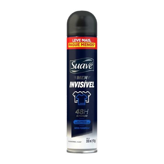 Imagem de Desodorante Aerosol Suave Men Invisivel 48h 150ml