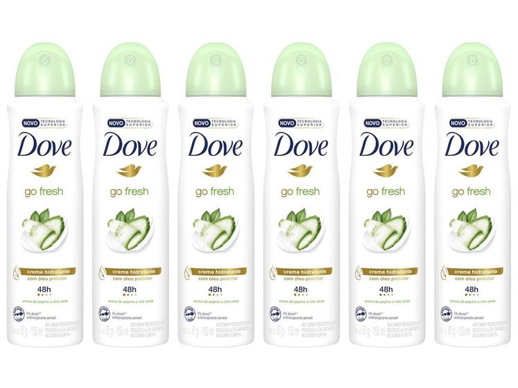 Imagem de Desodorante Aerosol Unissex Dove Go Fresh