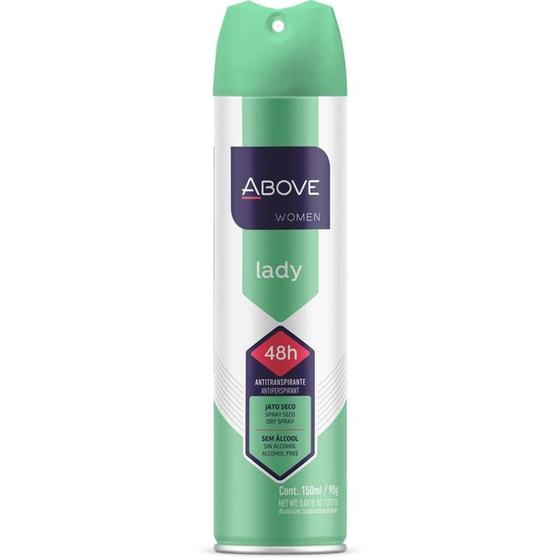 Imagem de Desodorante aerossol above lady women 150ml. 48hrs baston